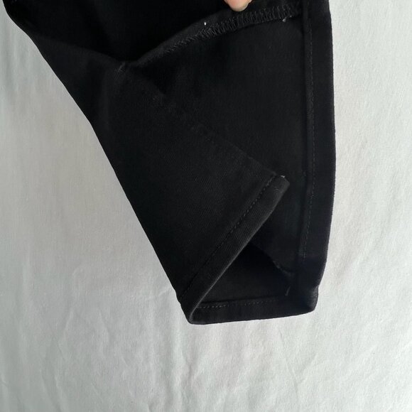 Express Skyscraper Mid-Rise Jeans Women 2R Hyper Stretch Vented Inside Hem Black - Picture 10 of 16